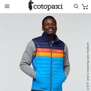 Cotopaxi Down Vest Men’s XL NWT